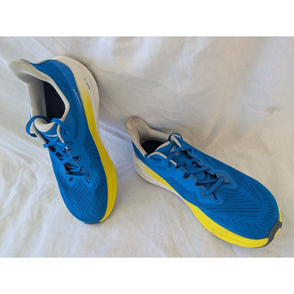 ALTRA Mens Experience Flow 2 Blue Yellow Running Walking Shoes Size 10